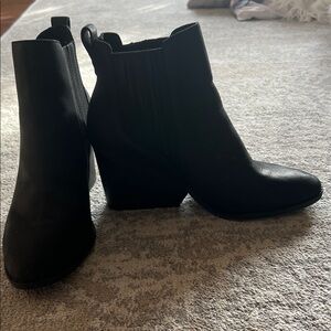 Toms Black Ankle Booties